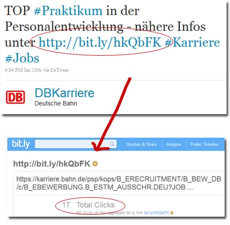DB Karriere Clicks