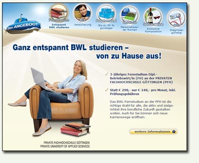 BWL studieren bei Tchibo